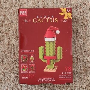 Christmas Cactus Building Blocks Kit